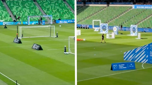 Skills Challenge del All Star Liga MX vs MLS 2025: así luce la cancha del Q2 Stadium previo al evento