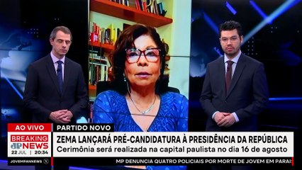 Zema lança pré-candidatura à presidência da república; Dora Kramer e Kobayashi analisam