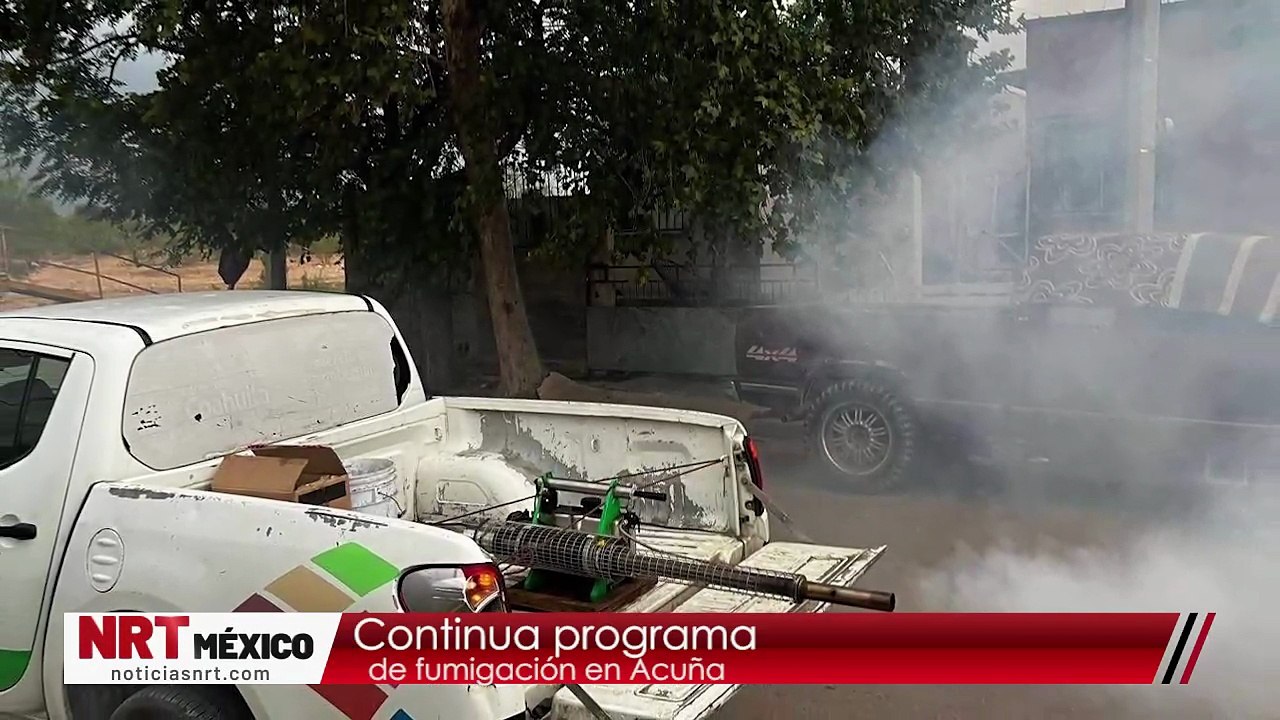Continua programa de fumigación en Acuña
