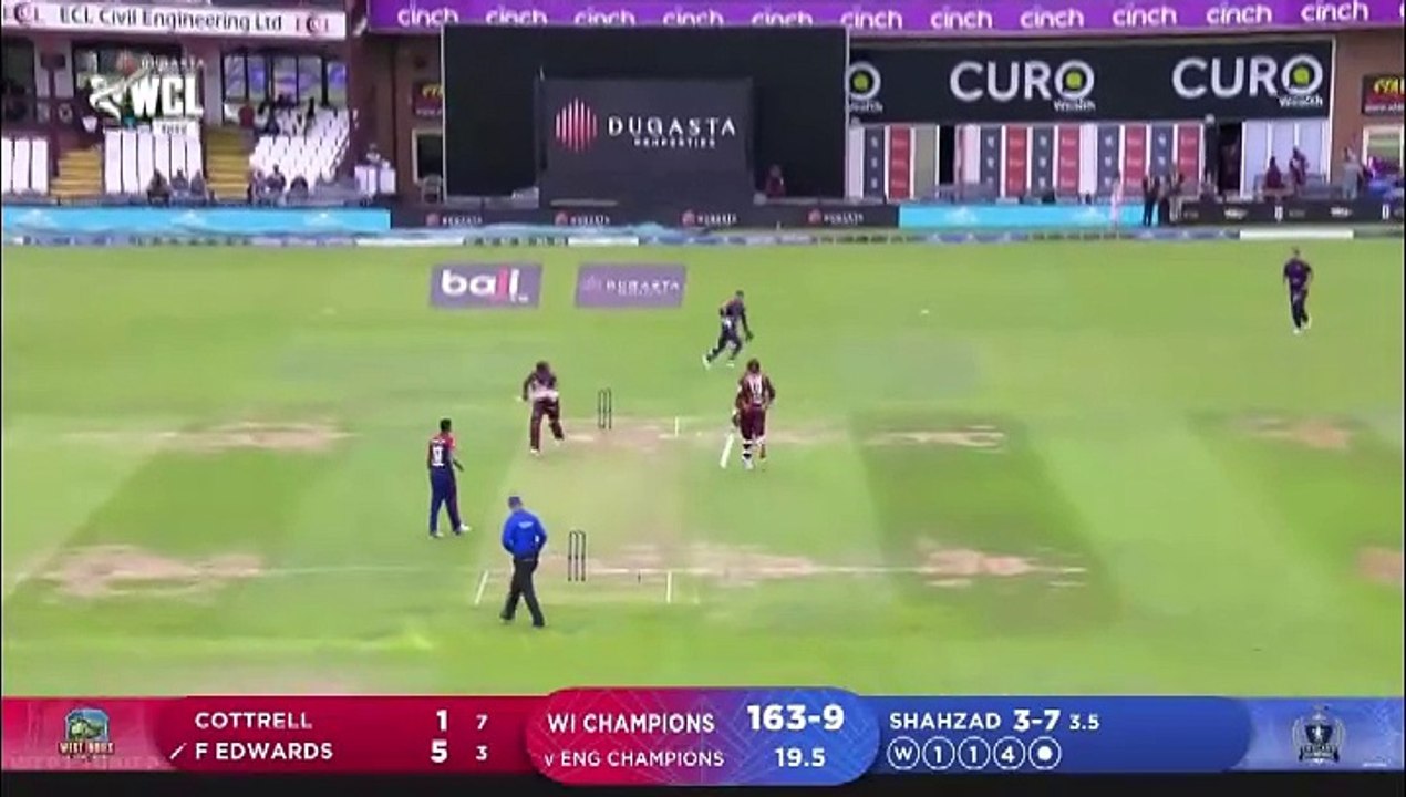 WINDIES CHAMPS V ENG CHAMPS