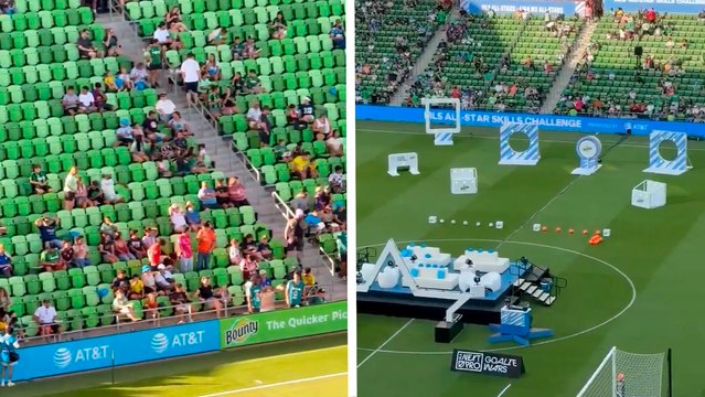 Afición comienza a darse cita en Skills Challenge del All Star Liga MX vs MLS 2025