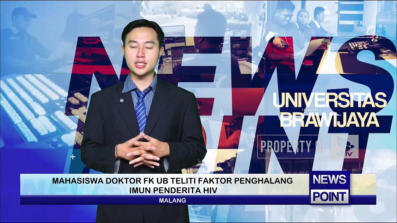 MAHASISWA DOKTOR FK UB TELITI FAKTOR PENGHALANG  IMUN PENDERITA HIV - NEWS POINT