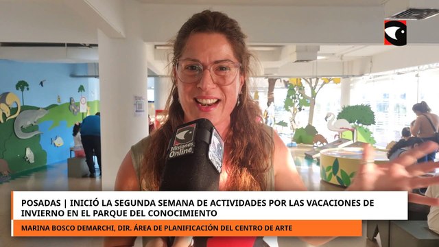 Inicio la segunda semana de actividades por vacaciones de invierno en el Parque del Conocimiento