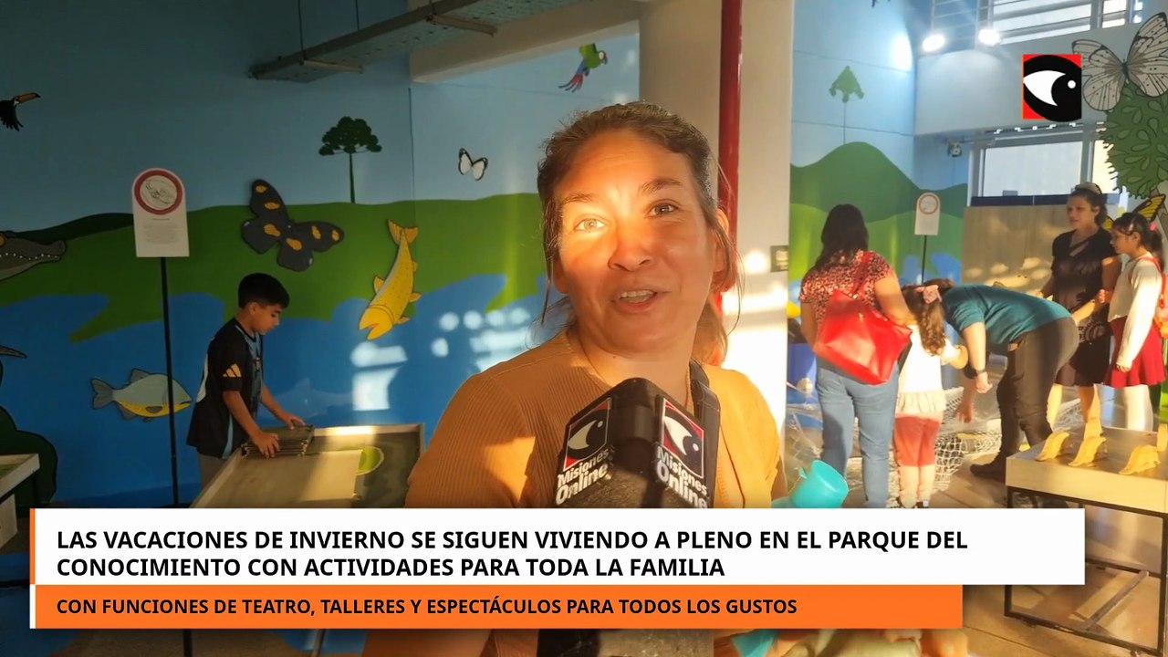 vacaciones de invierno a pleno en el parque del conocimiento con actividades para toda la familia