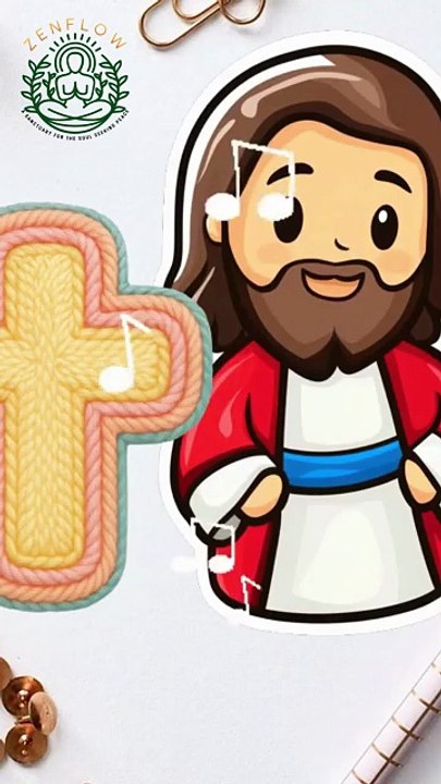 Shorts 🌻A New Day Filled with My Faith in Jesus🎼Free Relaxing Music🙏God Message Today💕