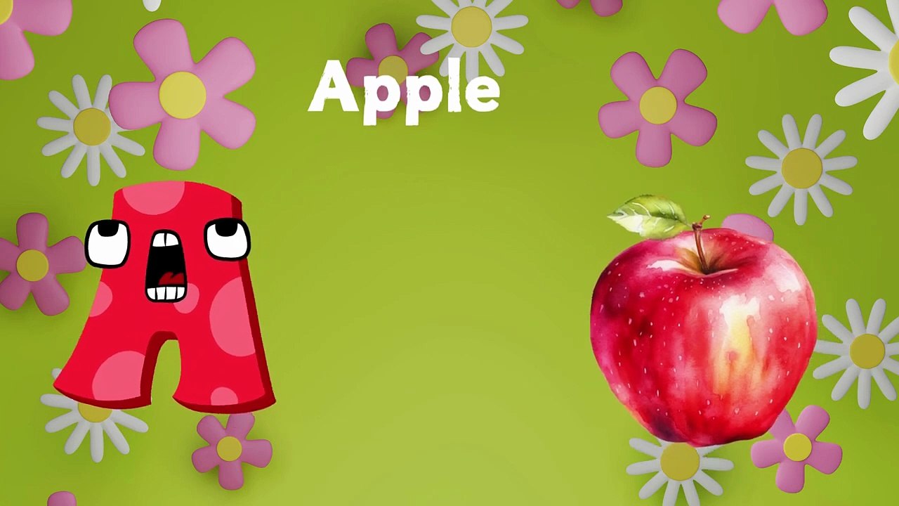 A for Apple 🍏  Best ABC Song for Kids _ Phonics Sounds & Alphabet Learning