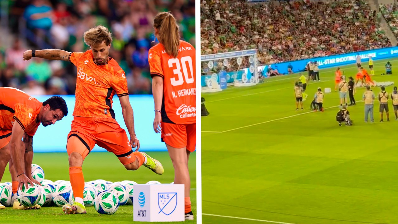 Sergio Canales destaca en el Skills Challenge del All Star Liga MX vs MLS 2025