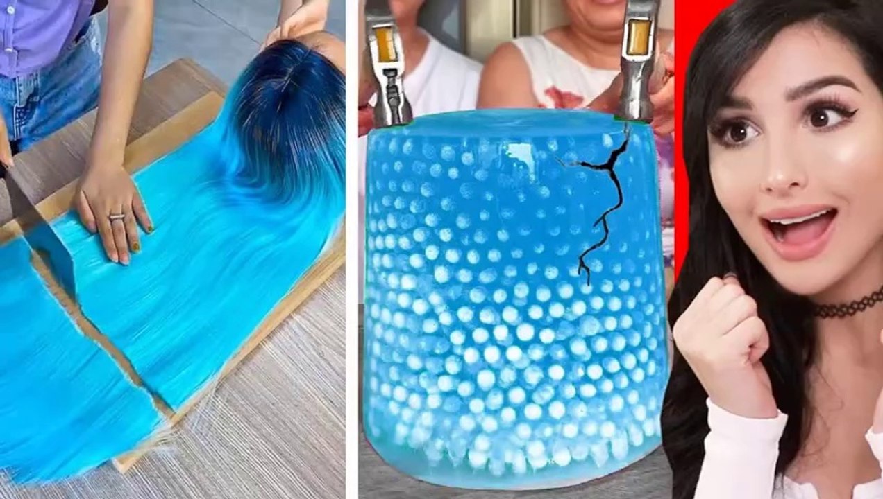 Very Satisfying and Relaxing Compilation | slime asmr | slime compilation | most satisfying slime