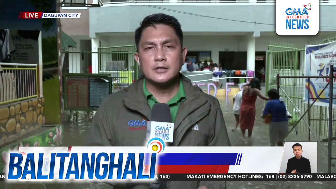 Pangasinan PDRRMO - Mahigit 132,000 pamilya o mahigit 428,000 residente sa buong Pangasinan, apektado ng masamang panahon | Balitanghali