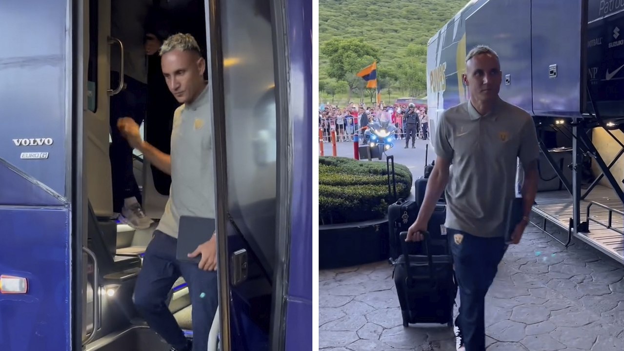 Keylor Navas llega a Querétaro junto a Pumas para su primer partido en Liga MX