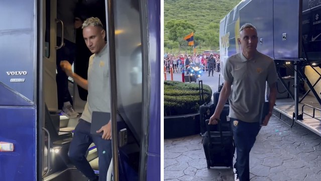 Keylor Navas llega a Querétaro junto a Pumas para su primer partido en Liga MX