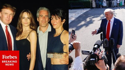 Trump Publicly Asked About Alleged Birthday Letter To Jeffrey Epstein