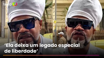 Carlinhos Brown homenageia amiga Preta Gil em velório: 'É eterno’