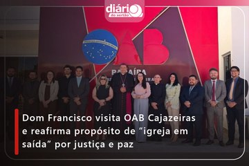 Dom Francisco visita OAB Cajazeiras e reafirma propósito de ”igreja em saída” por justiça e paz