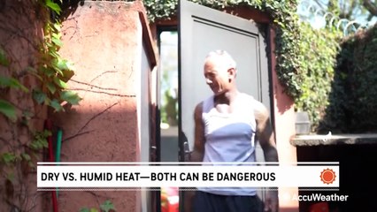 Dry vs. humid heat: Both can be dangerous
