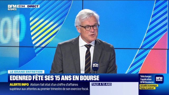 Le Grand entretien : Edenred, diversification des activités - 23/07