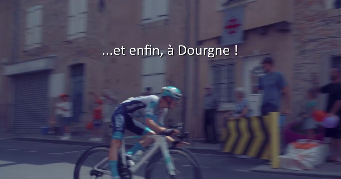 Reportage sur le Tour de France à Dourgne, dans le Tarn (81)