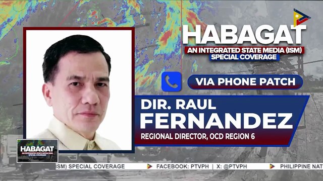 Panayam kay OCD-Region 6 Regional Director Raul Fernandez ukol sa sa sitwasyon ng epekto ng habagat sa Western Visayas at update sa Mount Kanlaon