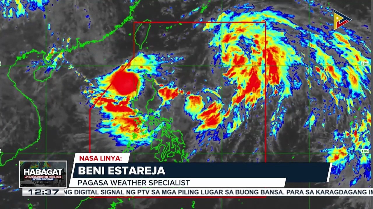 Panayam kay PAGASA Weather Specialist Beni Estareja ukol sa update sa Tropical Storm #DantePH at Tropical Depression #EmongPH