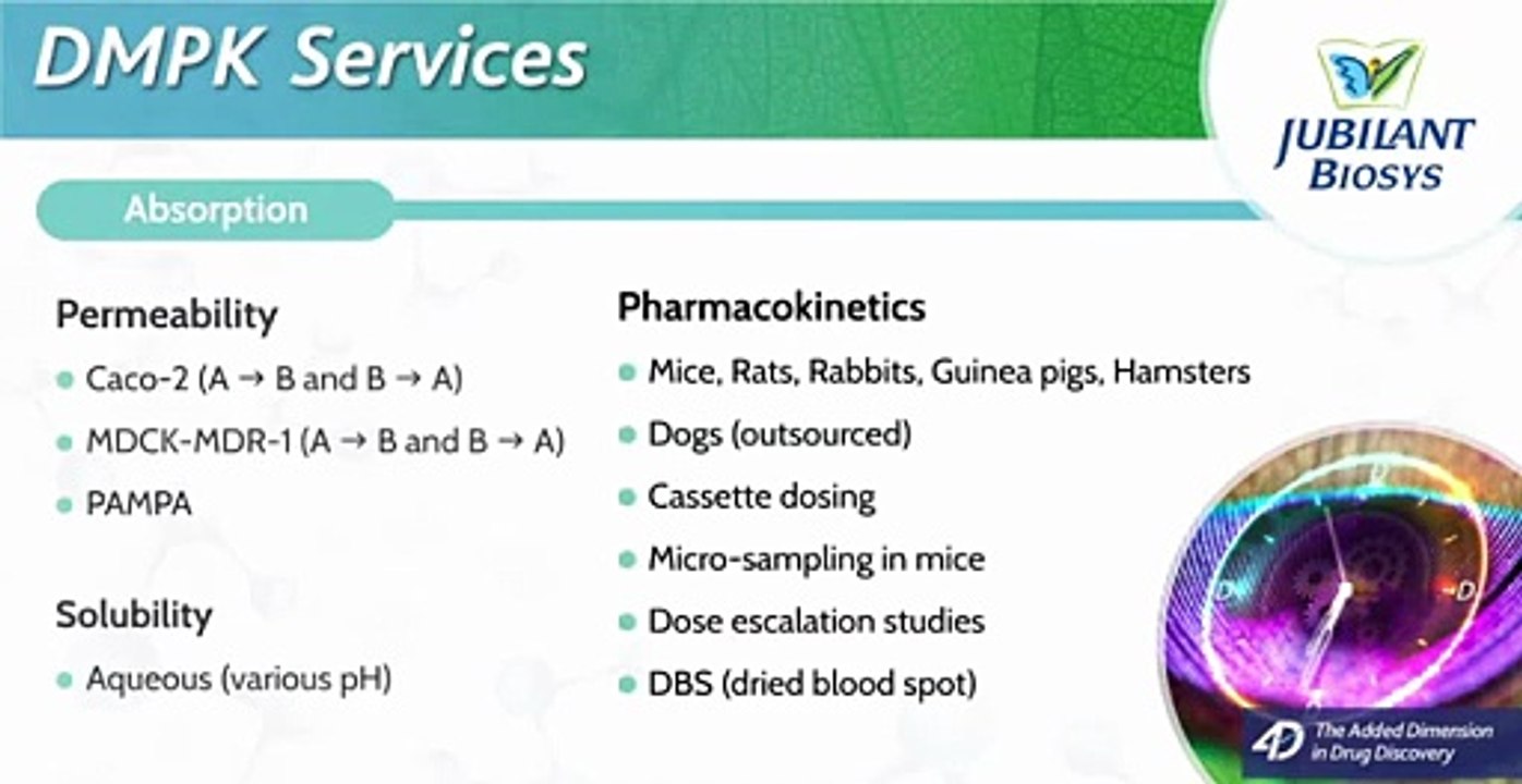 Biosys DMPK Services