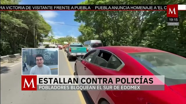 Operativo de la FGJEM termina con retención de elementos y bloqueos en sur del Edomex