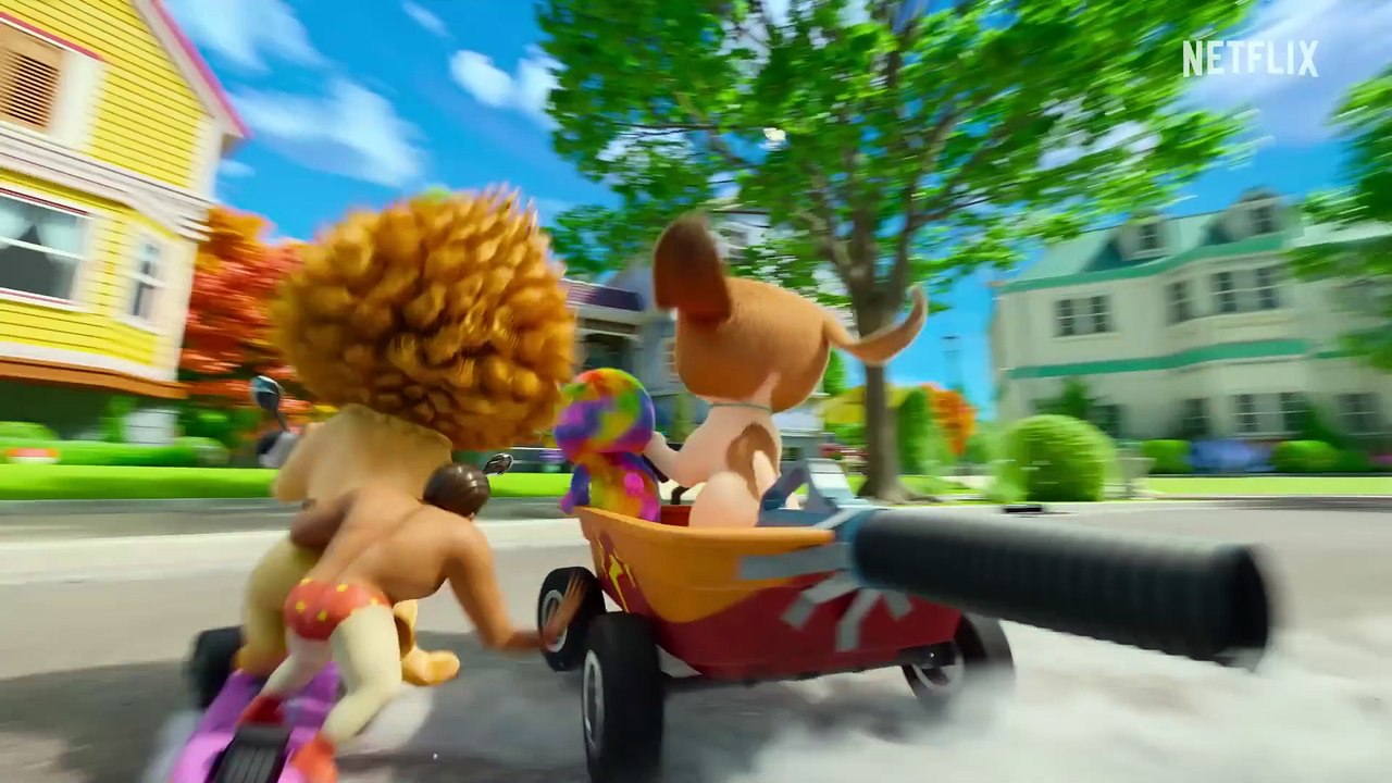 Ready, Set, WOOF! Doggy Kart Race 🐶🏁 Dog Days Out _ Netflix Jr