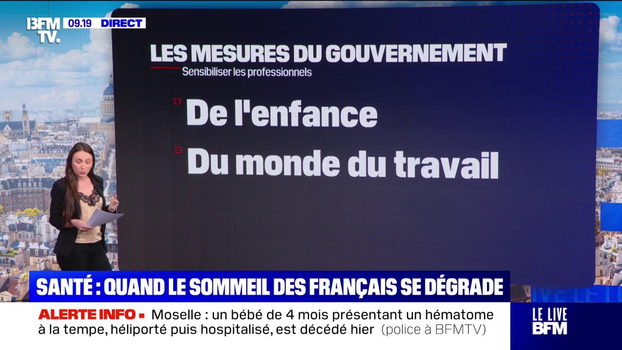 La durée du sommeil des Français s'est réduite de 1h30 en 50 ans