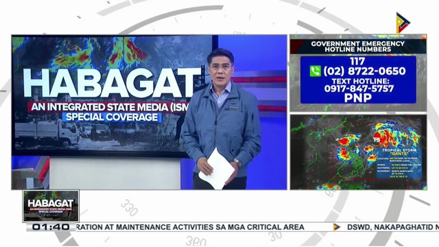 Manila LGU at MMDA, patuloy ang declogging operations sa drainage systems; PCG, patuloy din sa pagbibigay ng libreng sakay