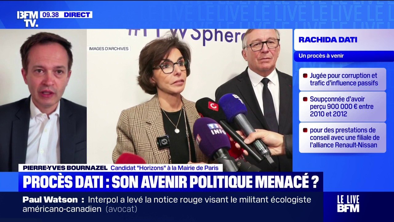 Procès Dati: “Sa candidature à la mairie de Paris, c’est un choix d’éthique”, réagit Pierre-Yves Bournazel, candidat Horizons