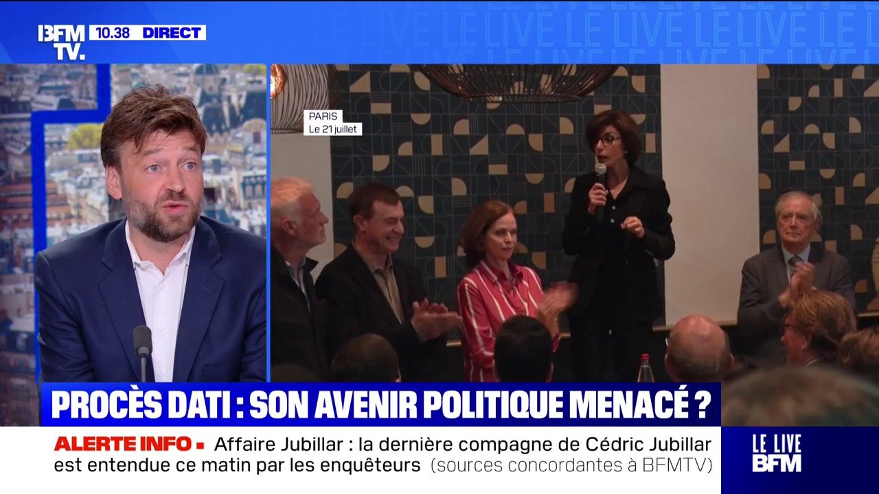 Renvoi en correctionnelle de Rachida Dati: le président du tribunal judiciaire de Paris dénonce "l'opprobre" jetée sur les magistrats