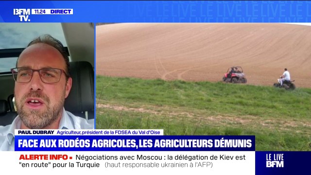 Paul Debray (FDSEA) demande des sanctions disciplinaires pour lutter contre les rodéos agricoles