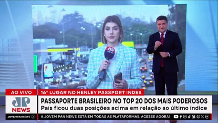 Passaporte brasileiro está entre os 20 mais poderosos do mundo