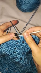 how to make a crochet star table mat