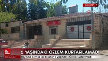 Gaziantep'de bornoz ipi dolanan 6 yaşındaki Özlem kurtarılmadı