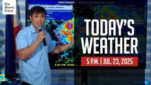 Today's Weather, 5 P.M. | July 23, 2025