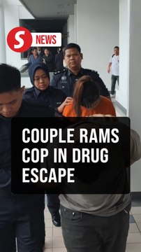 Couple remanded after 13km drug chase in Melaka