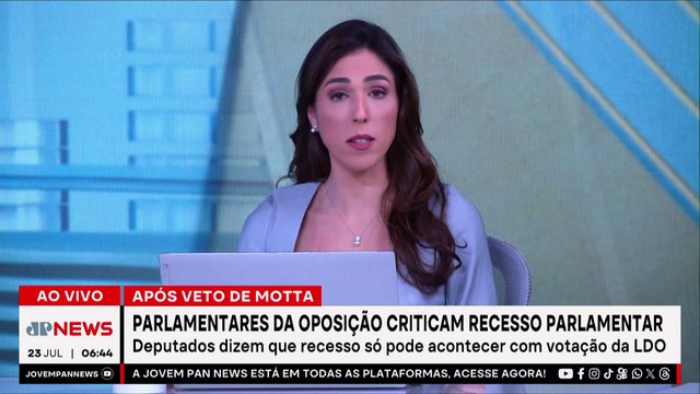Parlamentares de direita criticam Hugo Motta por suspender reuniões de comissões