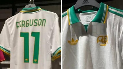 La Roma si veste di biancoverde: guarda la nuova maglia