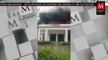 Atacan la casa de 'El Bronco' e intentan huir en auto de escolta en García, Nuevo León