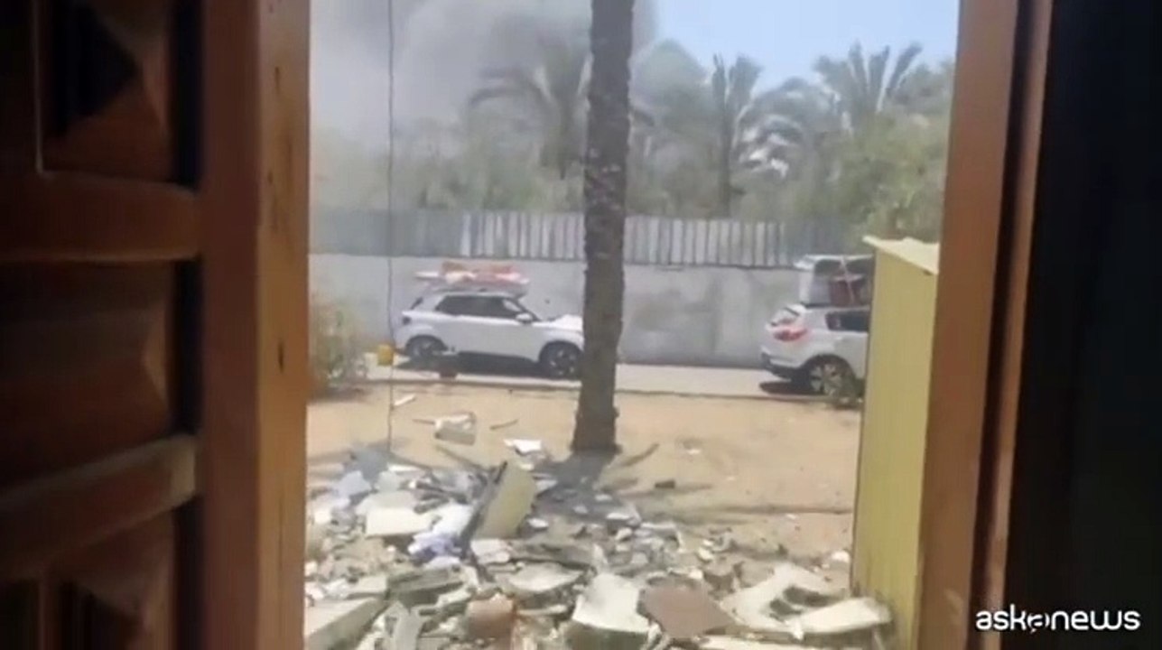 Gaza, le immagini dell'Oms dopo attacco ai magazzini a Deir al Balah