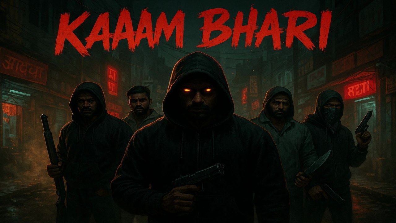 KAAM BHARI 🔥 | Desi Hip Hop Drill Rap 2025 | Indian Street Rap | Hardcore Dirty Rap Song