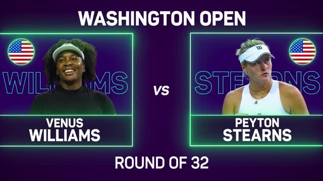 Venus Williams wins on return to singles tennis