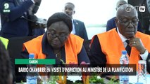 [#Reportage] Gabon : Barro Chambrier en visiste d'inspection au ministère de la planification