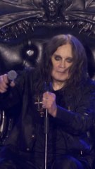 Así fue la última aparición pública de Ozzy Osbourne
