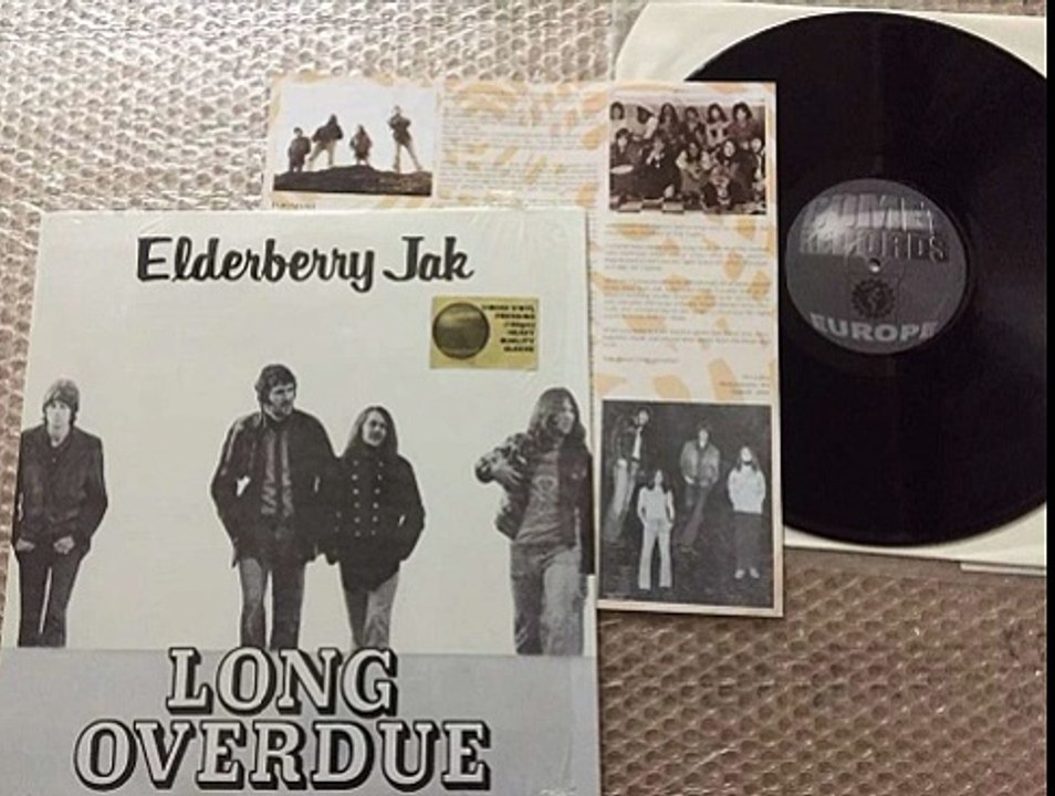 Elderberry Jak - Long Overdue (1970 us, terrific psych rock melted with blues and folk