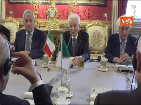 Mattarella al Presidente della Repubblica algerina Tebboune: Grande l'amicizia tra Algeria e Italia