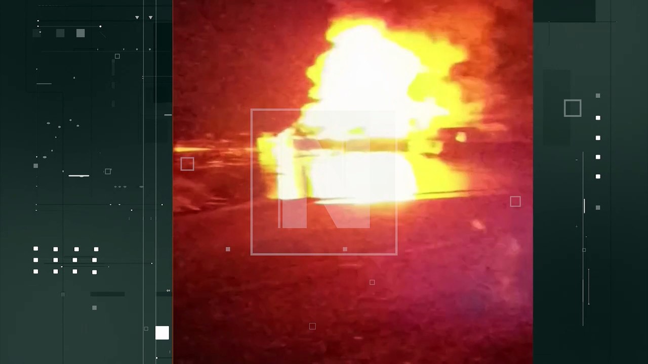Fatal accidente en El Sillar: cisterna se incendia tras volcar y el conductor muere calcinado