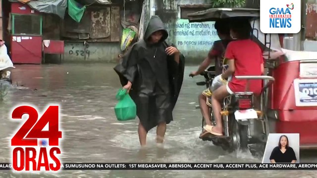 Ilang namamasada sa baha, mataas maningil; ilang sasakyan, tumirik matapos lumusong | 24 Oras