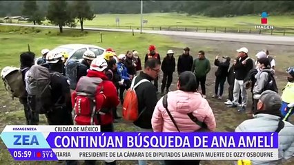 Continúan la búsqueda de Ana Amelí, joven desaparecida en el Ajusco