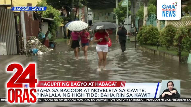 74-anyos na babae, nasagip sa mabilis na pagragasa ng baha | 24 Oras
